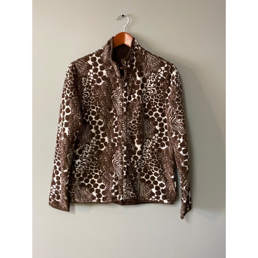 Womens Size M Kim Rogers Reversible Jacket